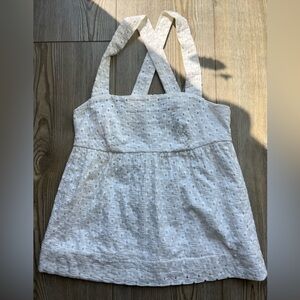 Sans Souci White Eyelet Top